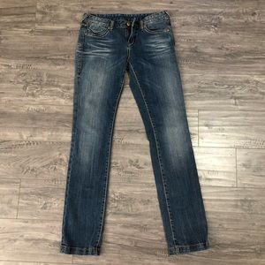 Express “Rerock” Straight Jeans